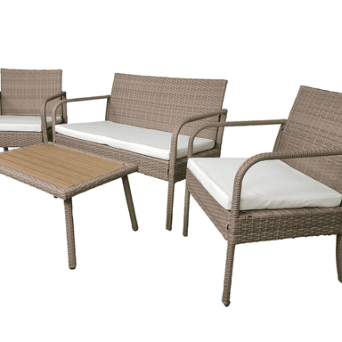 JUEGO LIVING ELBARCO.CL S011/FLOR TERRAZA FLORENCIA 4 PERSONAS - 9