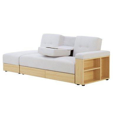 SOFÁ CAMA ALASKA BEIGE - 1