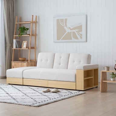 SOFÁ CAMA ALASKA BEIGE - 5