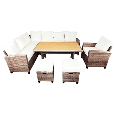 JUEGO LIVING COMEDOR TERRAZA ANASTASIA 10 PERSONAS - 8