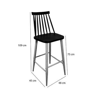 TABURETE BAR NORDICO WINDSOR - 6