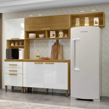 Kit Mueble de Cocina Mery Ann Marrocos/ Off white 258,8        196,2x38,1x256,4 - 1