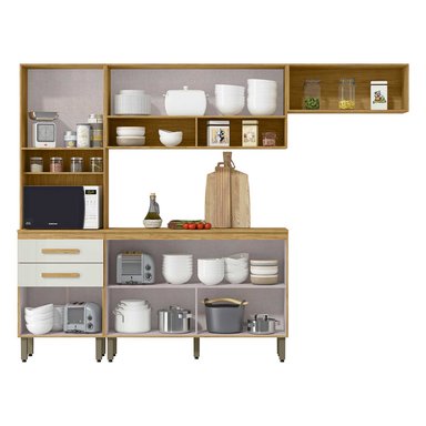 Kit Mueble de Cocina Mery Ann Marrocos/ Off white 258,8        196,2x38,1x256,4 - 4
