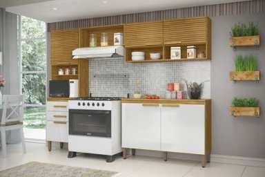 Kit Mueble de Cocina Mery Ann Marrocos/ Off white 258,8        196,2x38,1x256,4 - 5