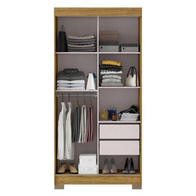 Closet 2 puertas corredera Lumière 190x46,5x 91,7 - 4