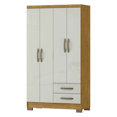 Closet 4 puertas Classic Marrocos/ Off white 188x46,5x104,8 - 4