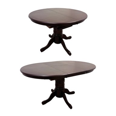 JUEGO DE COMEDOR JULIETTE CHOCOLATE EXTENDIBLE 6 SILLAS CAFE - 3