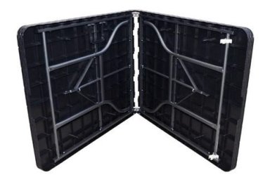Mesa Plegable Negra 180 cm - 2