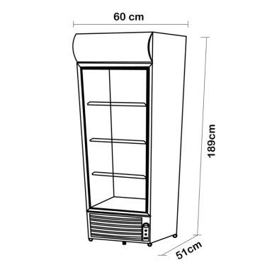 VISICOOLER TODODESCUENTO FRÍO ESTÁTICO LE-400 - 5