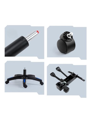 SILLA GAMER JIQIAO NEGRO/BLANCO - 3