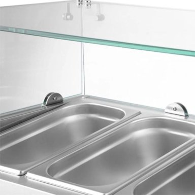 VITRINA REFRIGERADA SALSERA SOBREMESA 140CM, BOZZO - 4