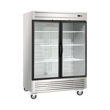 REFRIGERADOR 2 PTAS VIDRIO TURBO COOLING BOZZO - 1