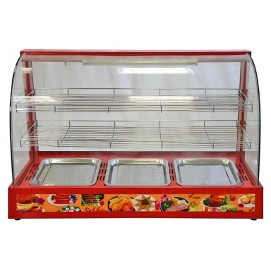VITRINA SOBREMESA CALOR DH-3P BOZZO MANTENEDORA - 2