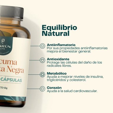CURCUMA PREMIUM PACK - 3 FRASCOS (270 CAPSUSLAS) - 3