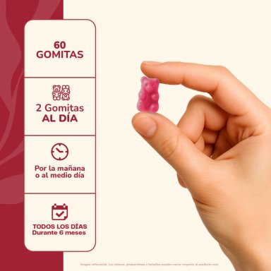 MULTIVITAMINICO + PROBIOTICOS - VITA A B C D E - 3 X 60 GOMITAS - 4