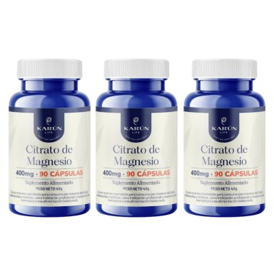 CITRATO DE MAGNESIO PREMIUM - PACK 270 CAPSULAS - 1