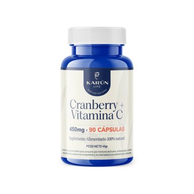 CRANBERRY + VITAMINA C 90 CAPSULAS 500 MG - 1