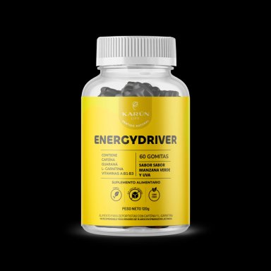 ENERGYDRIVER - 60 GOMITAS - ENERGIA DIARIA - 1