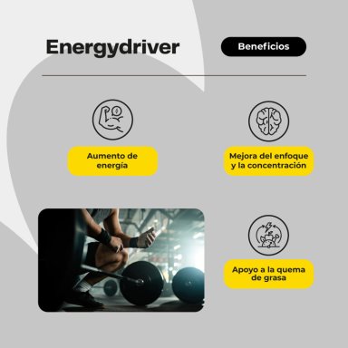 ENERGYDRIVER - 60 GOMITAS - ENERGIA DIARIA - 4