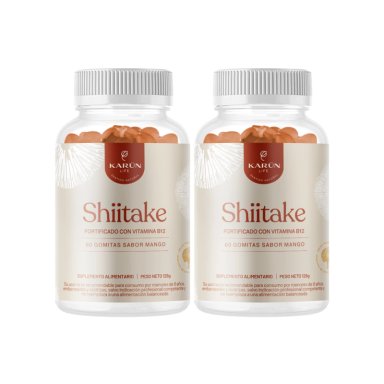 SHIITAKE HONGO - PACK 120 GOMITAS - 1