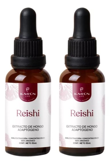 PACK 2 X REISHI HONGO PREMIUM EXTRACTO GOTAS 30ML - 1