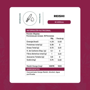 PACK 2 X REISHI HONGO PREMIUM EXTRACTO GOTAS 30ML - 2