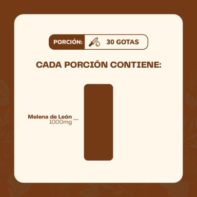 PACK 2 X MELENA DE LEON HONGO DOBLE EXTRACTO GOTAS 30ML - 5