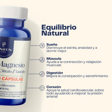 TRIPLE MAGNESIO BISGLICINATO, CITRATO , TAURATO 400MG 60 CAP - 3