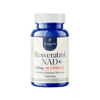 RESVERATROL NAD + 60 CAP PREMIUM KARUN LIFE - 1