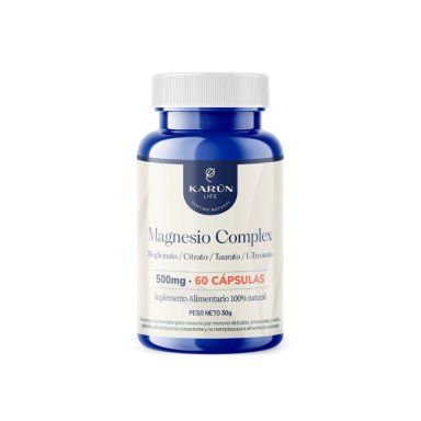 MAGNESIO COMPLEX 60 CAPSULAS 1000 MG KARUN LIFE - 1