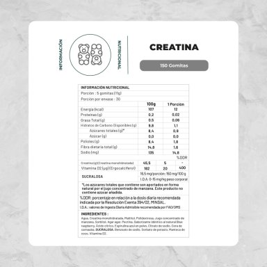 GOMITAS DE CREATINA MONOHIDRATADA 150 UN KARUN LIFE - 5