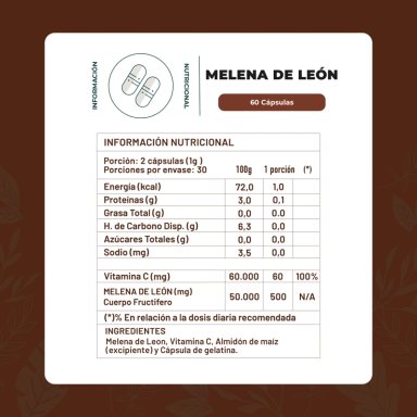 PACK ASHWAGANDHA + MELENA DE LEON - 120 CAPSULAS KARUN LIFE - 3