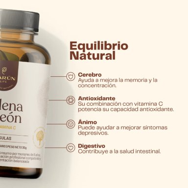 PACK ASHWAGANDHA + MELENA DE LEON - 120 CAPSULAS KARUN LIFE - 5