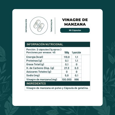 PACK ANTIINFLAMATORIO: CURCUMA + PIMIENTA Y VINAGRE DE MANZANA 180 CAP KARUN LIFE - 2
