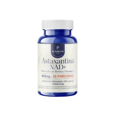 ASTAXANTINA NAD+ 60 CAP KARUN LIFE - 1