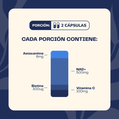 ASTAXANTINA NAD+ 60 CAP KARUN LIFE - 5