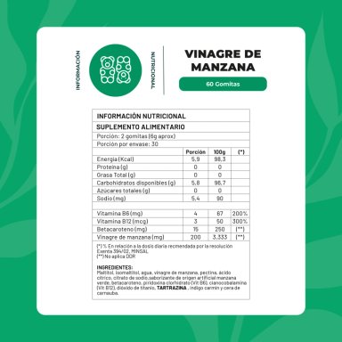 PACK DETOX VERANO CURCUMA 90 CAP Y VINAGRE MANZANA 60 GOMITAS KARUN LIFE - 2