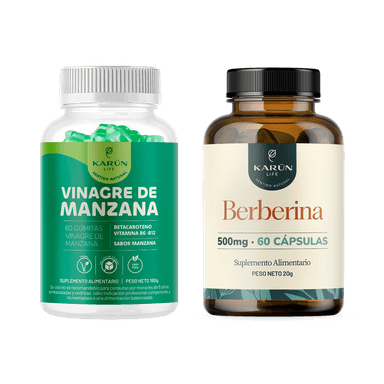 PACK GOMITAS VINAGRE DE MANZANA + BERBERINA KARUN LIFE - 1