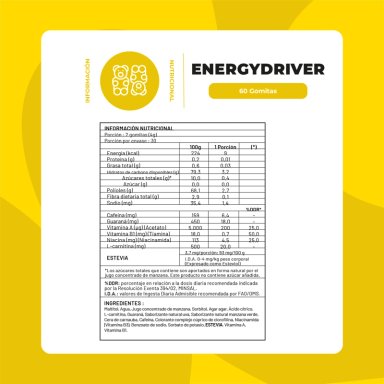PACK X2 GOMITA ENERGY DRIVER 120 UN KARUN LIFE - 2