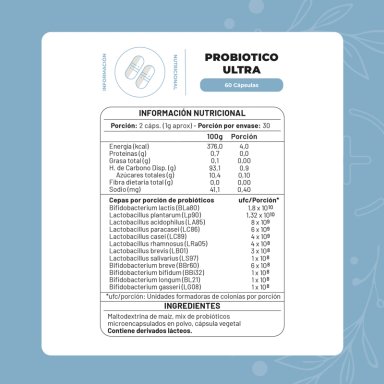 PRIBIOTICO ULTRA 60 CAP KARUN LIFE - 2