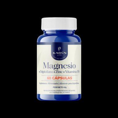 MAGNESIO+ TRIPTOFANO+ ZINC+ VIT B6 60 CAP KARUN LIFE - 1