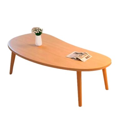 MESA DE CENTRO MINIMALISTA DISEÑO NORDICO Y ELEGANTE - 1