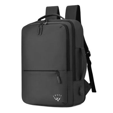 MOCHILA EJECUTIVA HOMBRE MUJER ANTIRROBO IMPERMEABLE CON PUERTO USB - 1