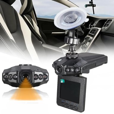 CÁMARA SEGURIDAD AUTOMÓVIL DVR NEGRO - 3