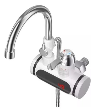 LLAVE IMPORTCLICK GRIFO CALENTADOR AGUA ELÉCTRICO LAVAPLATOS DUCHA HOG.132 - 2
