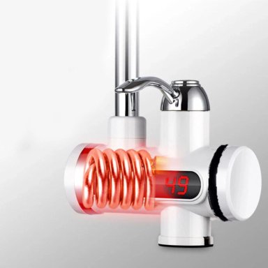 LLAVE IMPORTCLICK GRIFO CALENTADOR AGUA ELÉCTRICO LAVAPLATOS DUCHA HOG.132 - 3