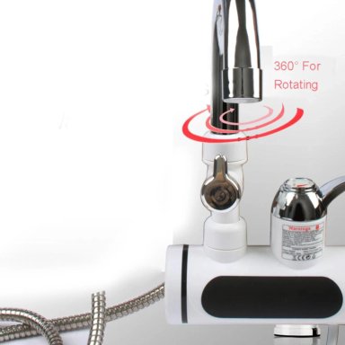 LLAVE IMPORTCLICK GRIFO CALENTADOR AGUA ELÉCTRICO LAVAPLATOS DUCHA HOG.132 - 5