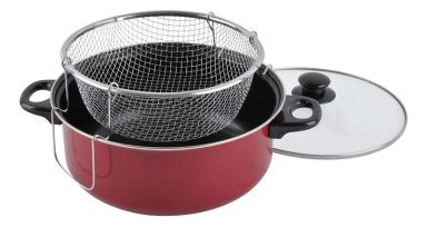 OLLA FREIDORA ANTIADHERENTE COCINA 3 PIEZAS - 1