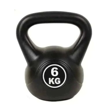 PESA KETTLEBELL IMPORTCLICK 6 KG MANCUERNA RUSA MANGO METÁLICO - 1