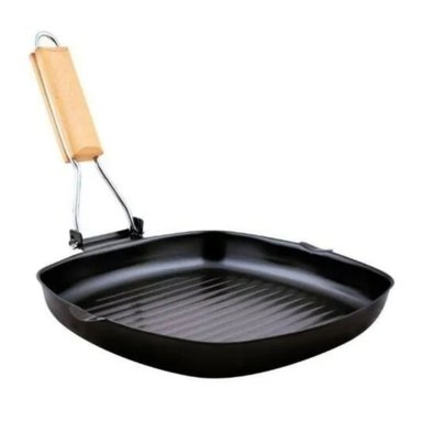 SARTÉN PARRILLA COCINA GRILL CUADRADO ANTIADHERENTE 24 CM - 5